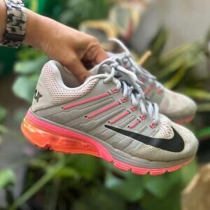 Nike Air Max Excellerate 4 Women’s 6.5 Wolf Grey Pink Blast Sneakers Athleisure